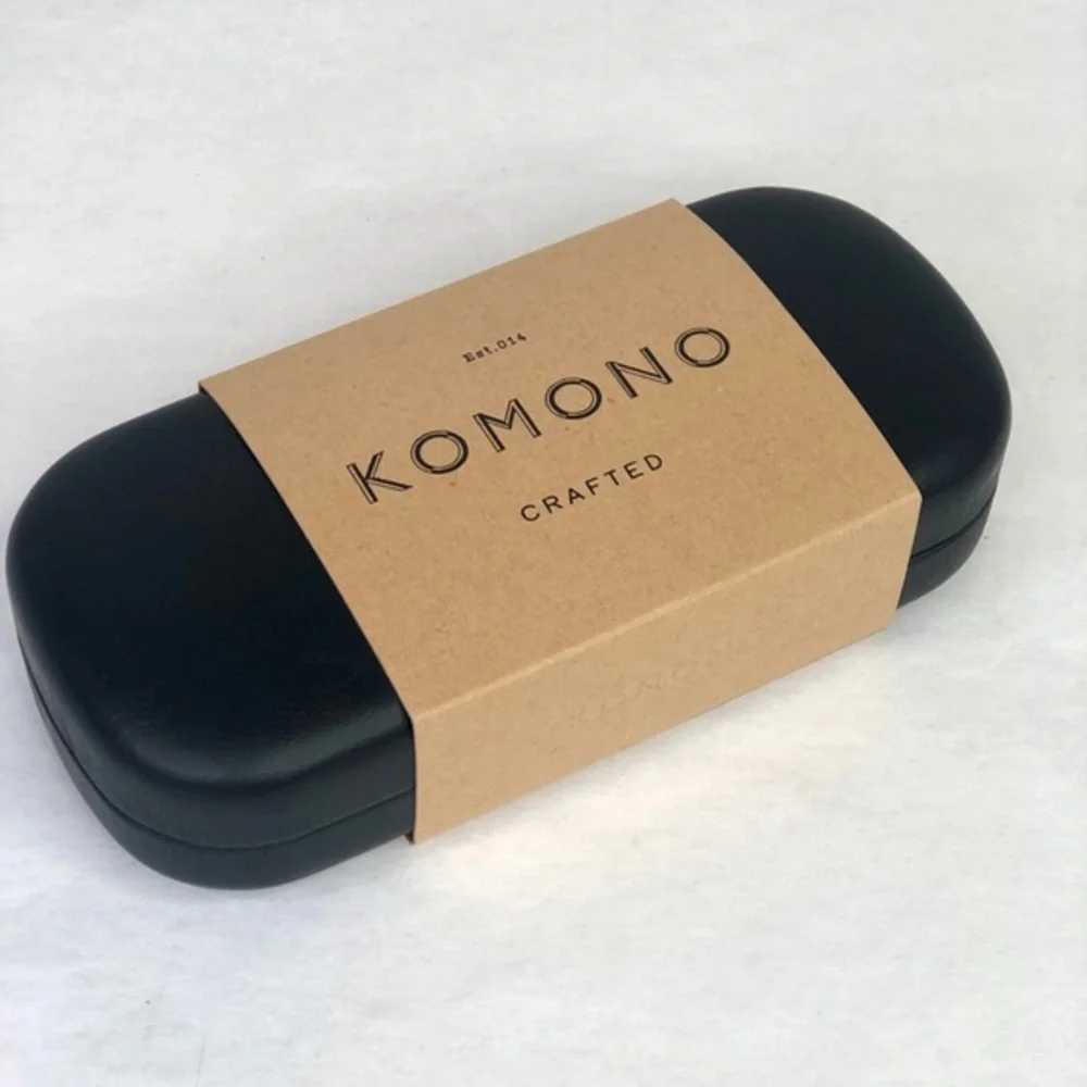 KOMONO Bennet Glossy Black Sunglasses NEW
